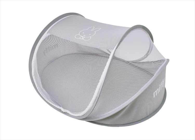 ミッフィー コンパクトベッド 1517-50007 miffy 西川 ベッド 寝具 布団 ふとん ベビー蚊帳 コンパクト 持ち運び 専用バッグ 里帰り お出かけ ベビーベッドのサムネイル
