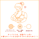 ★オーガニックコットン母乳パット(防水布付き)2枚セット【母乳パット オーガニックコットン 生地 お試し 下着】【国際メール便】【HLS_U】【売れ筋】