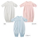 ミキハウス mikihouse リボン＆レース ツーウェイミニ 50〜60cm ベビー 赤ちゃん 新生児 ツーウェイ 2way 夏 ベビー服 女の子 ギフト 出産祝い 出産祝 出産準備 日本 ロンパース その1