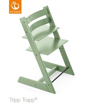 【送料無料】【ストッケ正規販売店】Stokke® ストッケ トリップトラップ　モスグリーン 【木製 ハイチェア ベビーチェア いす 椅子 イス 子供椅子 子供部屋 家具 北欧 キッズ ベビー 子ども】