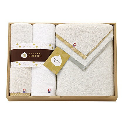 【送料無料】imabari towel 今治タオル 生コットン とろける触感 木箱入り 愛媛今治産 タオルセット【内祝い 出産内祝い 出産祝い お返し 返礼 お祝返し】【結婚内祝い 入学内祝い 新築内祝い 手土産 プレゼント タオル 今治 木箱 ギフトセット 日用品雑貨】