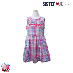 半額 50%OFF SALE / セールsisterjenni　2016春夏マドラスチェックワンピース2016年春夏カタログ掲載品シスタージェニィ