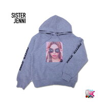 SALE　セール　30％OFF　メール便送料無料　SISTER JENNI 2020秋冬　ガールフォトプリントパーカー　長袖　プルオーバー　グレー　転写【シスタージェニィ ティーンズ ガールズ ジュニアファッション スクール おしゃれ 子供服 キッズ 女の子】