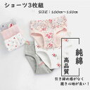 【お買い物マラソン P10倍】下着 キッズ 女子 女の子 3枚組 セット コットン100% 純綿 100 110 120 130 140 150 キッズ 子供 ...