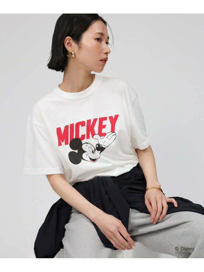 【GOOD ROCK SPEED】MICKEY MOUSE T BABYLONE バビロン トップス カットソー・Tシャツ グレー ホワイト【送料無料】[Rakuten Fashion]のサムネイル
