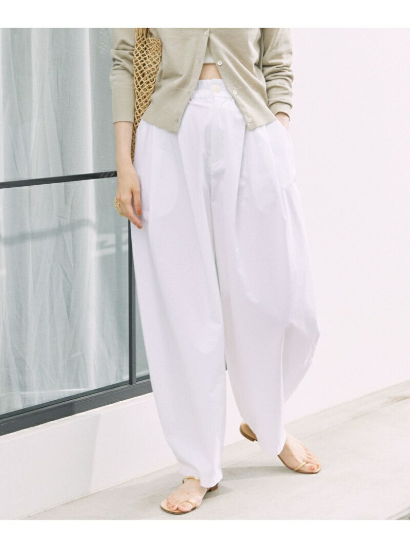 (W)タイプタックボリュームPT BABYLONE バビロン パンツ その他のパンツ ホワイト ブラック ベージュ【送料無料】[Rakuten Fashion]のサムネイル