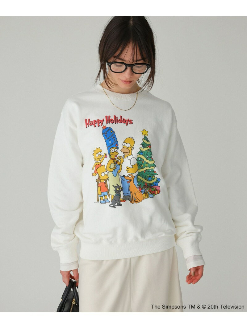 【GOOD ROCK SPEED】The Simpsons / スウェット BABYLONE バビロン トップス スウェット・トレーナー ホワイト【先行予約】*【送料無料】[Rakuten Fashion]