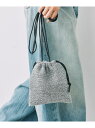 【SALE/30%OFF】グリッターポーチ BABYLONE バビロン バッグ クラッチバッグ シルバー【RBA_E】【送料無料】[Rakuten Fashio...