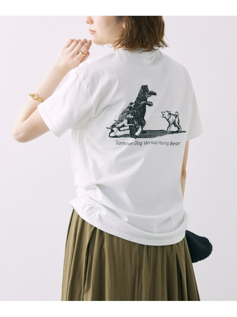 【Regency Works】Samoyed Tシャツ BABYLONE バビロン トップス カットソー・Tシャツ ブラック【先行予約】*【送料無料】[Rakuten Fashion]