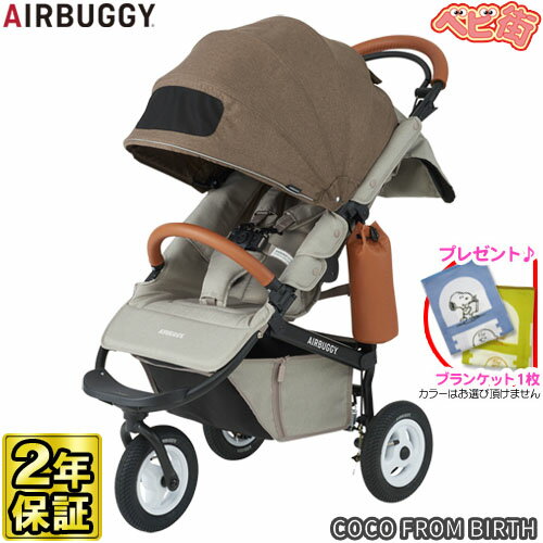 ベビーカー エアバギー ココ ブレーキモデル EX フロムバース[カカオ]＋SPK/　Air Buggy COCO FROM BIRTH 3輪 GMPインターナショナル SoDo