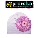 ジェイミーレイハット（Jamie Rae Hats）お花の帽子 ラベンダーデイジーハット コットン帽◆プレゼント・ギフト・出産祝い・お祝い・キッズ・ベビー・子供用帽子キッズ用帽子・ベビー用帽子・赤ちゃん用帽子・可愛い・女の子◆02P03Dec16