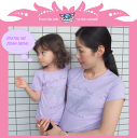 Baby Purple×glamajamaスペシャルバージョン♪きらきらおそろいにチャレンジ！レディースTシャツ　BUTTERFLY　ラベンダー◆プレゼント・ギフト・出産祝い・お祝い・キッズ・ベビー・赤ちゃんベビー服・子供服・ベビー用・キッズ用・女の子◆ 　02P03Sep16