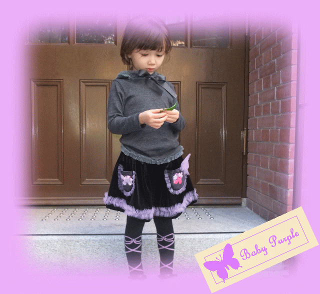 ★おしゃれライバルはマミー！★Baby Purple◇ベビーパープルMy Wish Skirt（ベビーパープル）◆プレゼント・ギフト・出産祝い・お祝い・キッズ・ベビー・赤ちゃんベビー服・子供服・ベビー用・キッズ用・女の子・フリフリ◆