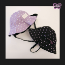 Baby Purple×panpantutu！今日の気分はどの水玉？チューリップハット（ベビーパープル）◆プレゼント・ギフト・出産祝い・お祝い・キッズ・ベビー・帽子ベビー用帽子・赤ちゃん用帽子・可愛い・女の子◆