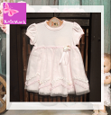 Kate Mack SWEET CHANTILLY ドレスセット(6M/9M)◆プレゼント・ギフト・出産祝い・お祝い・キッズ・ベビー・赤ちゃんベビー服・子供服・ベビー用・キッズ用・女の子・フリフリ◆