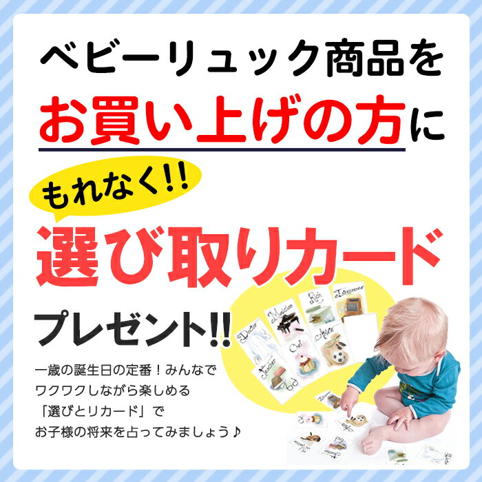 ベビー リュック 一升餅リュック 名入れ無料 1歳 誕生日 プレゼント リュック リュックサック 一生餅 一升餅セット 一升餅小分け 贈り物 ギフト 男の子 女の子 ブランド 選び取りカード 出産祝い ワッフル 【あす楽対応】