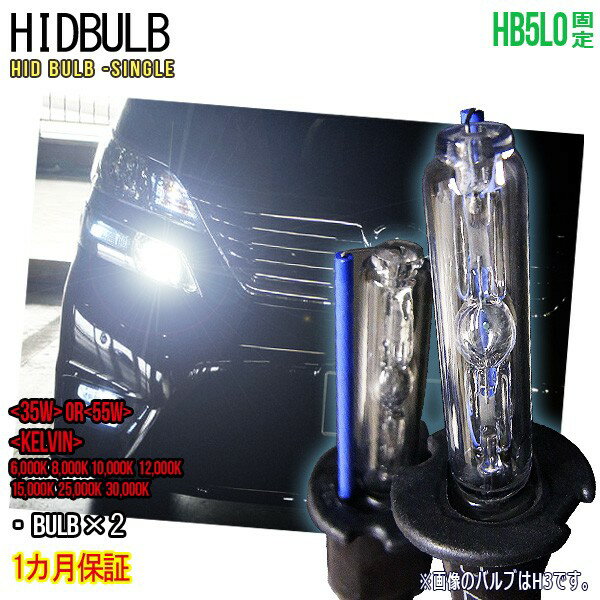 HIDバルブ単品 HB5Lo固定 ワット数/ケルビン数自由選択 ▼ 1ヶ月保証 35W 55W カー用品 外装パーツ ヘッドライト XENON キセノン フォグ ライト ランプ LED カーパーツ 車用品 アフターパーツ 交換 ネコポス送料無料！