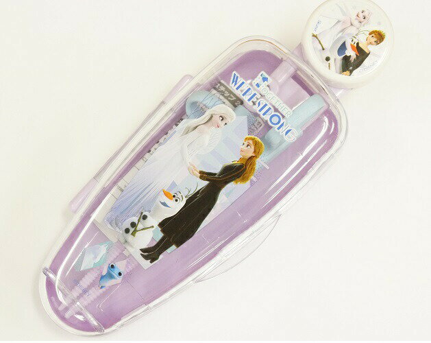 スケーター 収納ケース付 デラックストレーニング箸 アナと雪の女王【右手用】(ADXT1S)