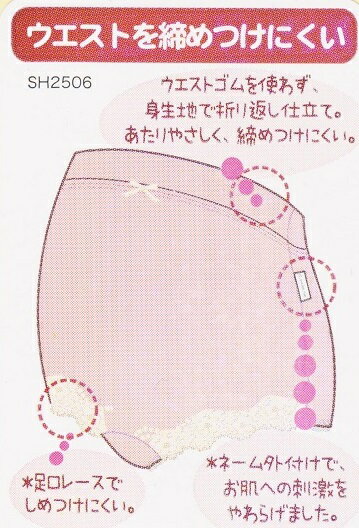 犬印 産前ショーツ ママの声から生まれたウエストらくらくショーツ ブラックSH2506 マタニティM-L L-LL 3