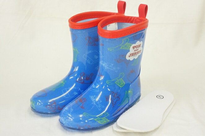 【送料無料/一部地域除く】【あす楽対応】スケーター トムとジェリーTom and Jerry子供用レインブーツ(RIBT3/RIBT4)*のサムネイル