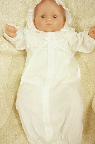 【送料込み/一部地域除く】日本製フード付きセレモニードレス50-70cm 36507【OP mini】