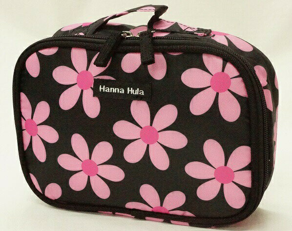 Hanna Hula ハンナフラ マルチポーチ おむつポーチ (レトロフラワーピンク)COP-RFL01