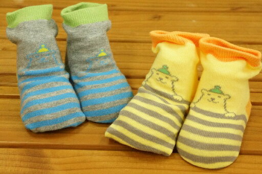 【babyampersand】F.Oインターナショナルしろくま柄ベビーソックスH154036 【babyampersand】F.Oインターナショナルしろくま柄ベビーソックスH154036
