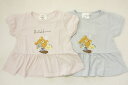 リラックマ裾フリル半袖Tシャツ(パフスリーブ)ATRK003天竺