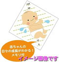 【あす楽対応】【日本製】BABY STORYベビー用 正方形ガーゼ湯上りタオル身長計メモリ入りきりん柄サックスS709 3