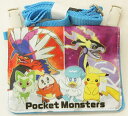 サンアート ショルダー付きマルチポシェット(ポケットポーチ)ポケットモンスター ブルーPM-3942