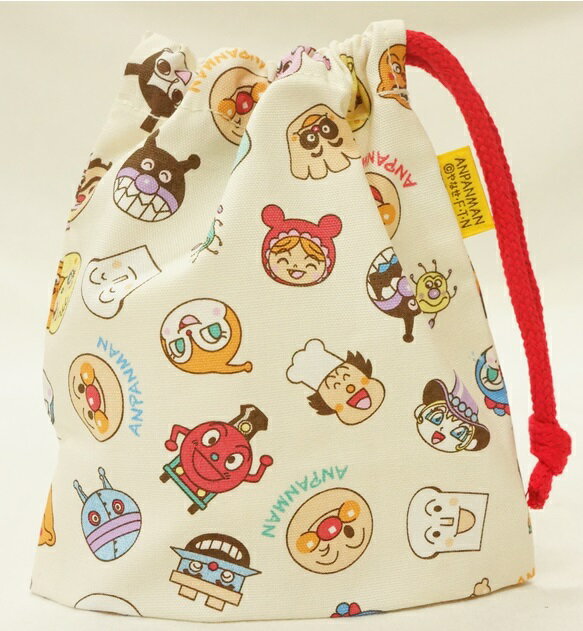 伊藤産業アンパンマンコップ袋 オールスター柄レッド ANC-600