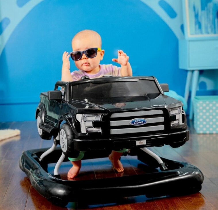 【送料込み/一部地域除く】KidsIIブライトスターツ歩行器 Ford F-150 4in1ベビーウォーカー(ブラック)【他商品と同梱不可品】
