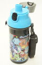 スケーター 抗菌食洗機対応直飲みプラワンタッチボトル480ml ポケットモンスター24柄(PSB5SANAG)(3)
