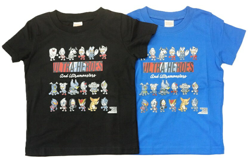 【あす楽対応】BANDAIパンソンワークスウルトラマン半袖Tシャツ9ヒーロー9怪獣(ULTRAHEROES and ultramonsters)TR8819綿100 天竺