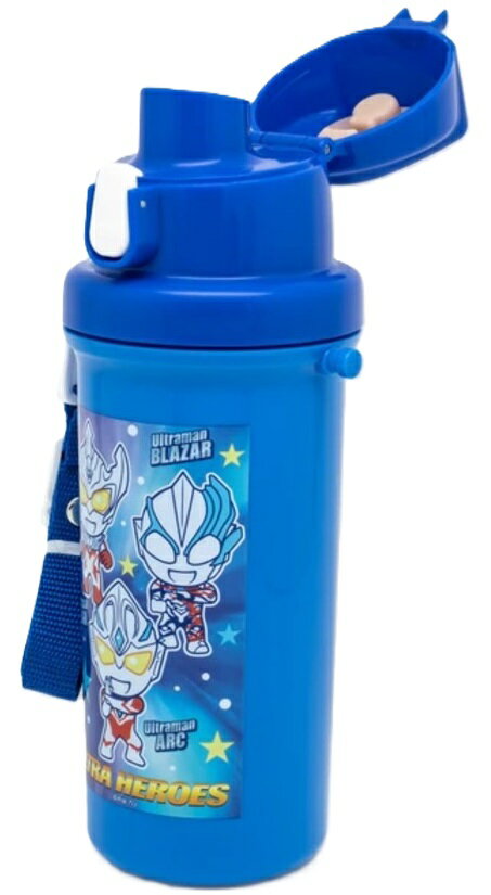 OSK 抗菌直飲みプラボトル600ml ウルトラヒーローズ(ウルトラマンアーク含む)【SC-600B】(3)