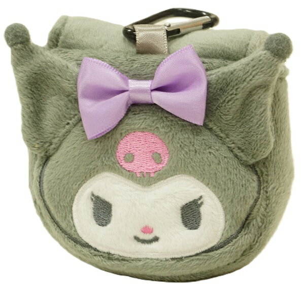 サンアート サンリオキャラ カラビナ付きぬいぐるみミニミニポーチ クロミ(SAN-0031BK)