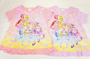 【メール便利用！送料無料】ナカタ BANDAトロピカル〜ジュ！プリキュア半袖Tシャツ裾フリル（バックプリント有）SG9007 100cm-120cm