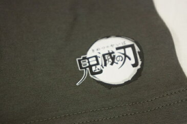 【メール便利用!送料無料】BANDAI鬼滅の刃SR2153我妻 善逸立ち絵パジャマ半袖5分丈パンツ 90cm95cm100cm 綿100%天竺素材