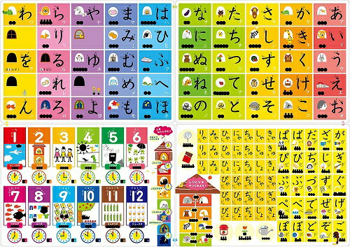 【メール便利用！送料込み】学研ステイフル お風呂で楽しく身につく もじ かず とけい【2歳頃から】