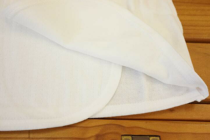 【お肌にやさしい・あったか素材】アトピーノンノンエアーニット短肌着白無地50cm12-01321【シンクビー】