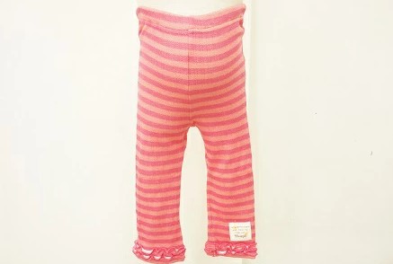 【メール便利用！送料込み】【Youpi!/ユッピー】ボーダー柄スパッツ19091