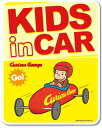 ゼネラル セーフィティサイン KIDS in CAR おさるのジョージ キッズインカーCG-037