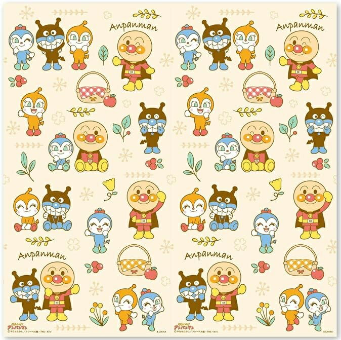 【メール便利用！送料込み】アサヒ興洋 4-5人用レジャーシート アンパンマンLLサイズ(ナチュラルカラー)(配送区分B)