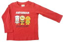 【メール便利用!送料込み】BANDAIそれいけ!アンパンマン(アンしょくカレー)せいぎのみかた長袖Tシャツ天竺素材綿100%PA3444(4)