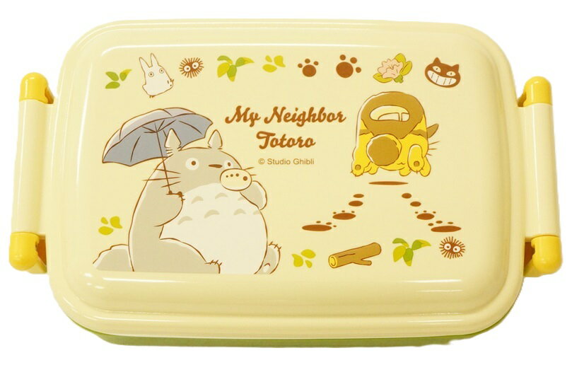 【メール便利用！送料込み】スケーター 抗菌食洗機対応ふわっとフタタイトランチボックス角型 となりのトトロネコバス柄(RBF3ANAG)(配送区分A)