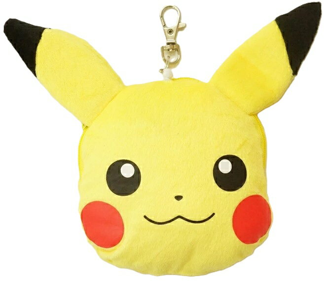 【メール便利用!送料無料】マルヨシ(エスケイジャパン)ポケットモンスター(ピカチュウ)リール付きパスケース(通常巻き上げ約10g)(配送区分B)