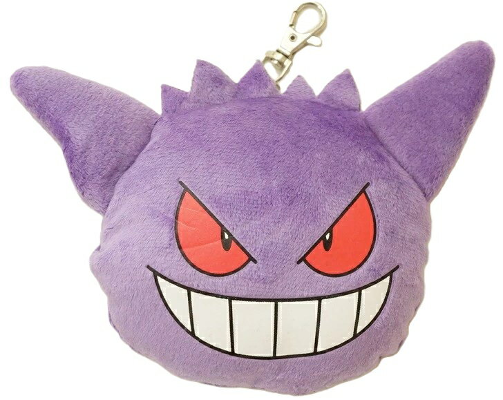 【メール便利用!送料込み】マルヨシ(エスケイジャパン)ポケットモンスター(ゲンガー)リール付きパスケース(通常巻き上げ約10g)(配送区分B)