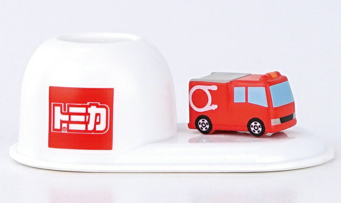 【メール便利用！送料無料】ハシートップイン 歯ブラシスタンド トミカ消防車(TC-3554)(配送区分E50)