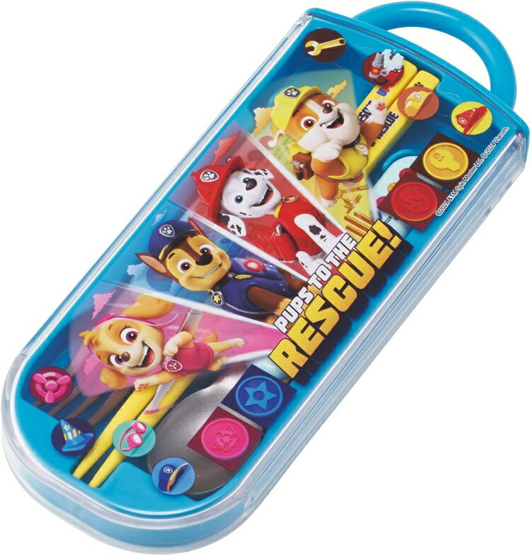 【メール便利用！送料込み】スケーター 抗菌食洗機対応スライド式トリオセット パウパトロール25柄(TAC..