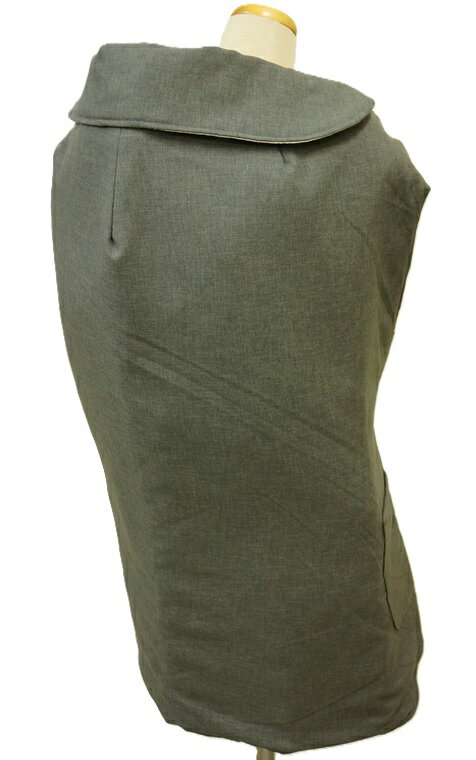 【メール便利用!送料込み】春先や初冬頃に 裏地中綿入りあったか亀の甲 トロワッシャー(グレー)(配送区分C)